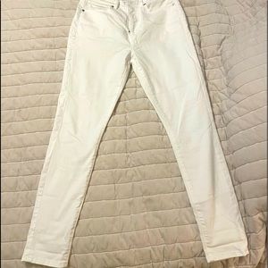 Loft high rise skinny ankle jeans